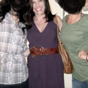 Eggplant colored dress